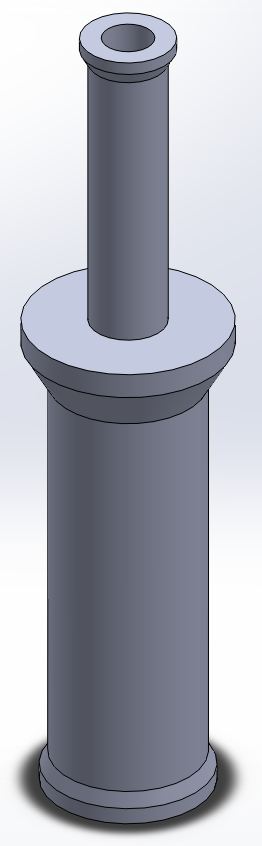 Hose adapter, solid