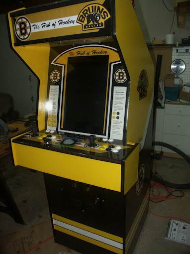 Bruins theme, did this as a custom build for a guy in the city